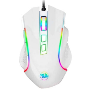 Redragon M607W GRIFFIN RGB Gaming Mouse, 7200 DPI (White)