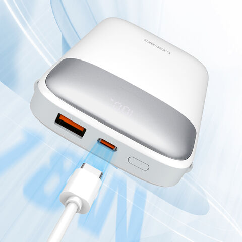 LDNIO PQ19 10000mAh 22.5W USB-C Fast Charging Power Banks smart LED Display Built-in Charging Cable Power Bank - Image 2