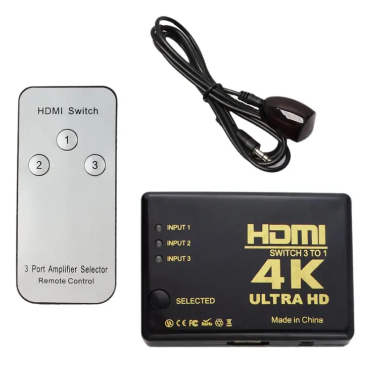 HDMI Switch 2K 4K 3 Port - Image 2