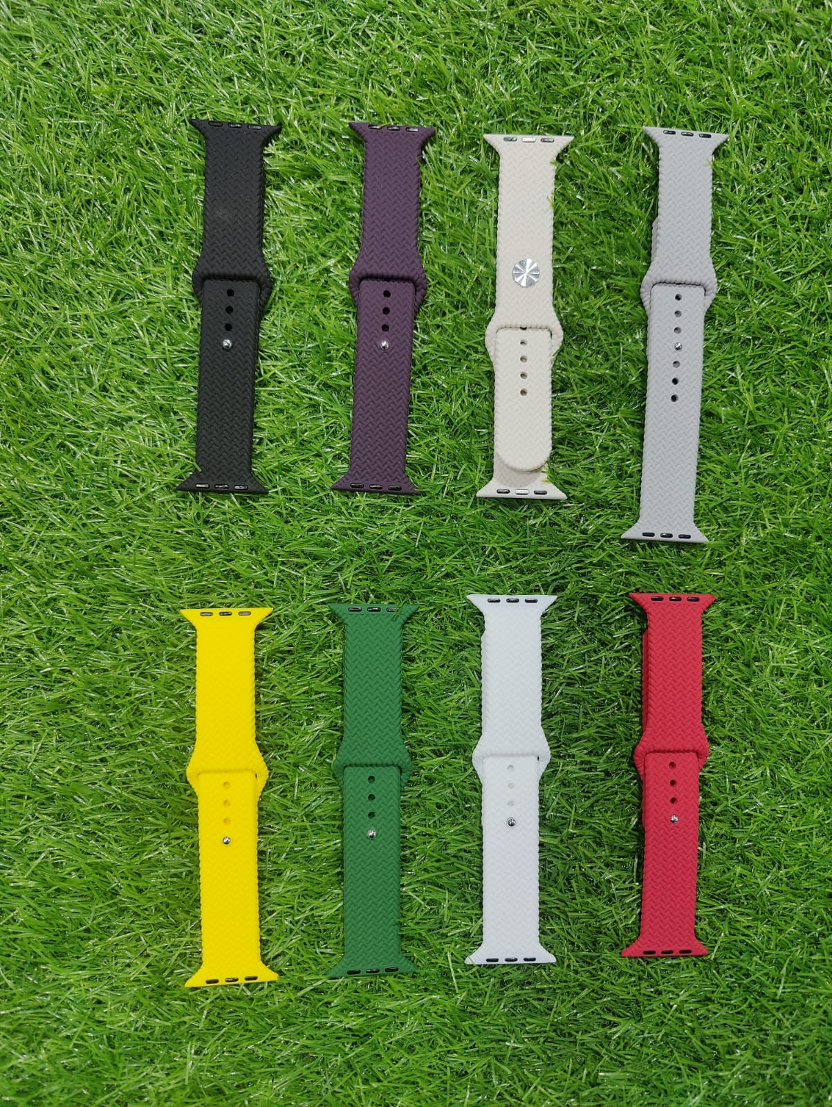 Series 9 Silicone Wicker Loop Smart Watch Strap - Image 2