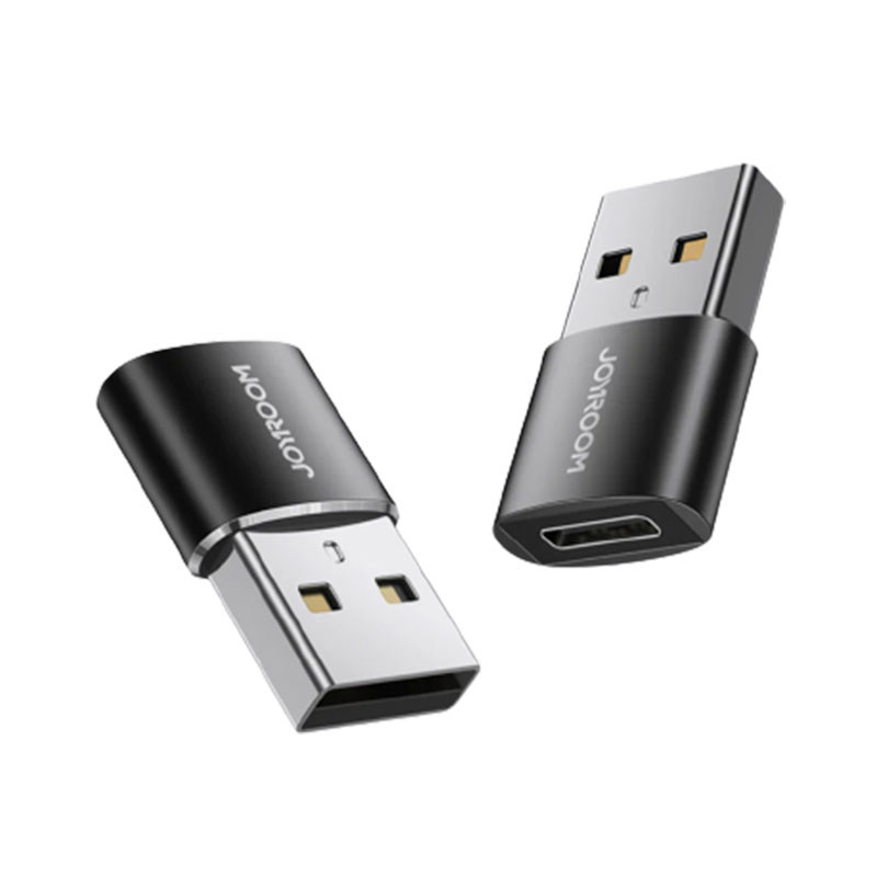 Joyroom S-H152 USB male to Type-C female adapter 2Pcs black - Image 2