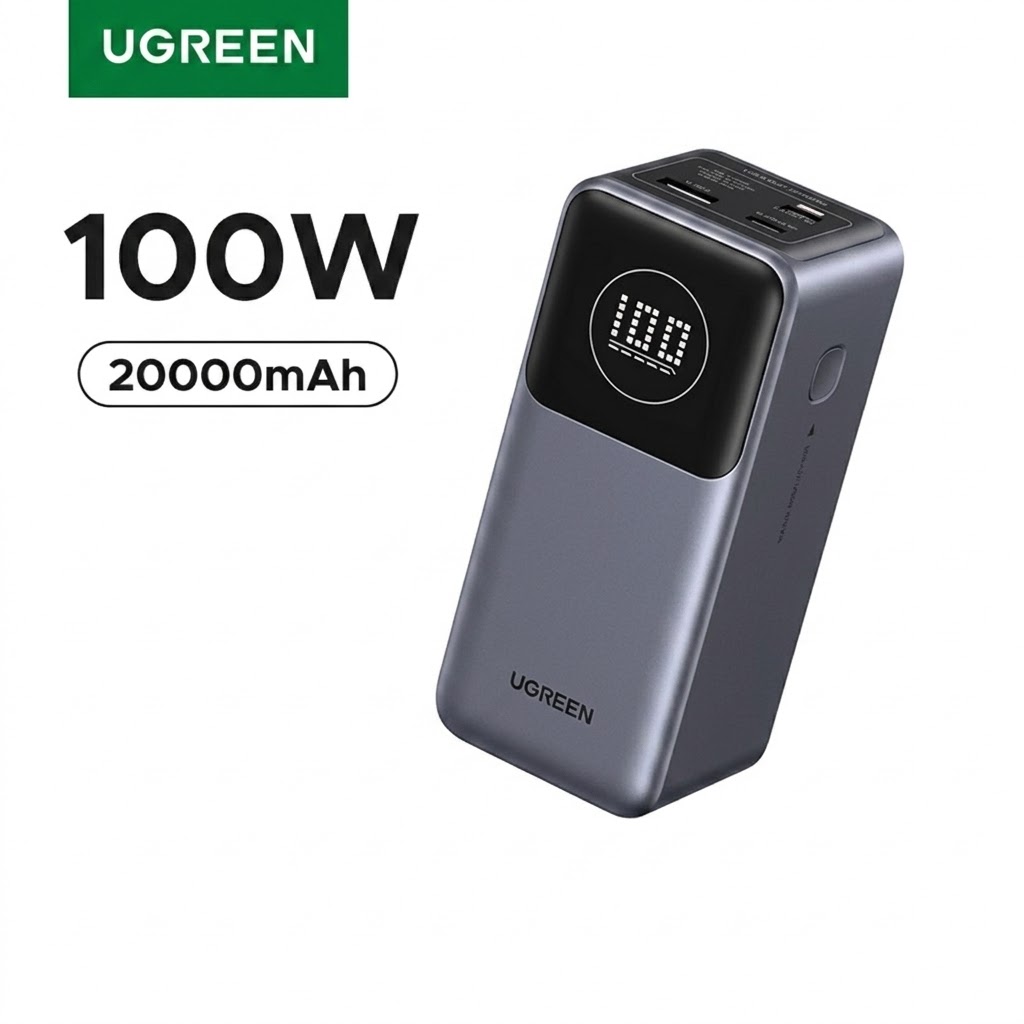 UGREEN PB725 100W 20000mAh Laptop Power Bank 45208 - Image 2