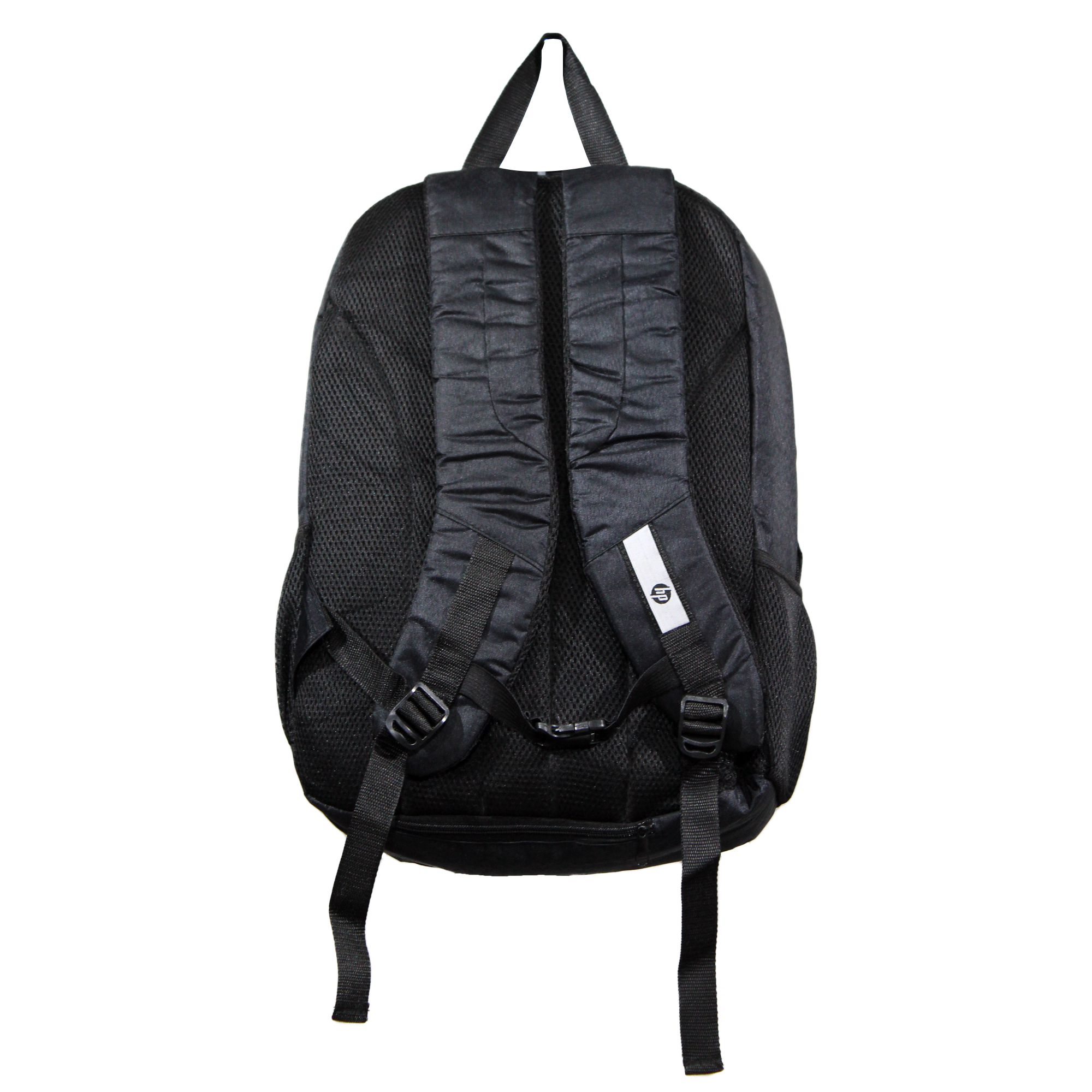 M4S Laptop Bag Pack with Rain Cover – Black - Image 2