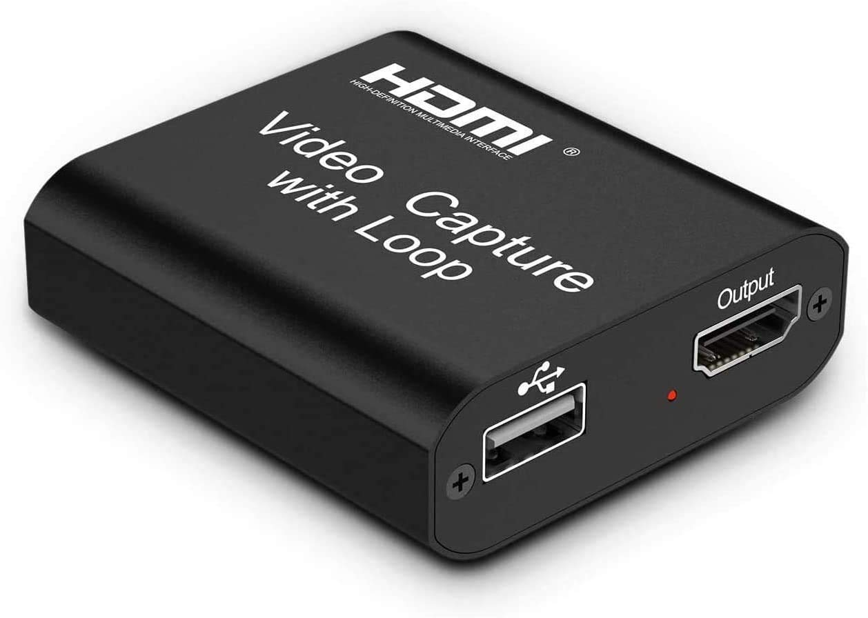 4K HDMI Capture Card with Mic & Loop Out - Image 2