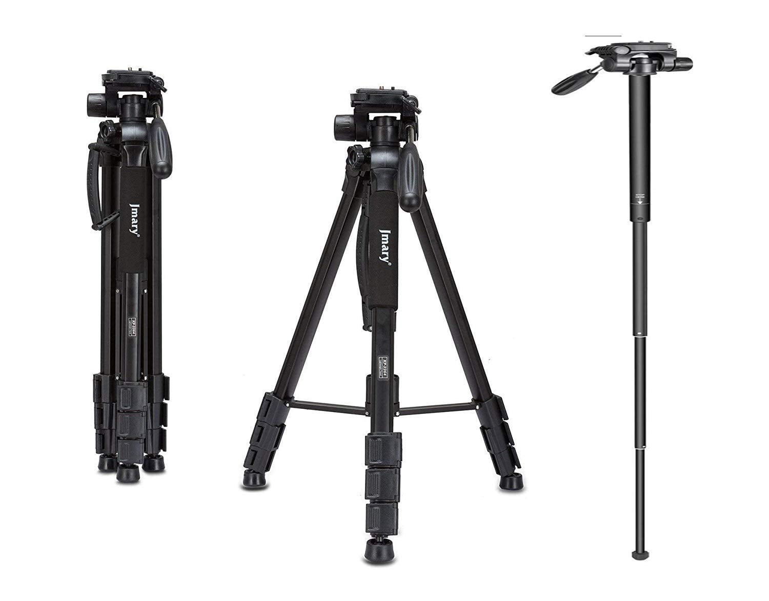 Jmary KP-2209 1.7M Horizontal Axis Tripod with Extendable Arm - Image 2