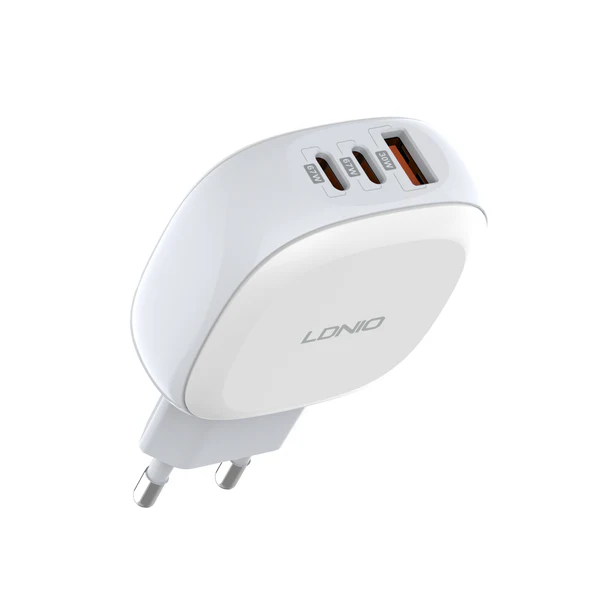 LDNIO Q3611 67W Dual Port PD & QC Fast Charger with C-C Cable - Image 2
