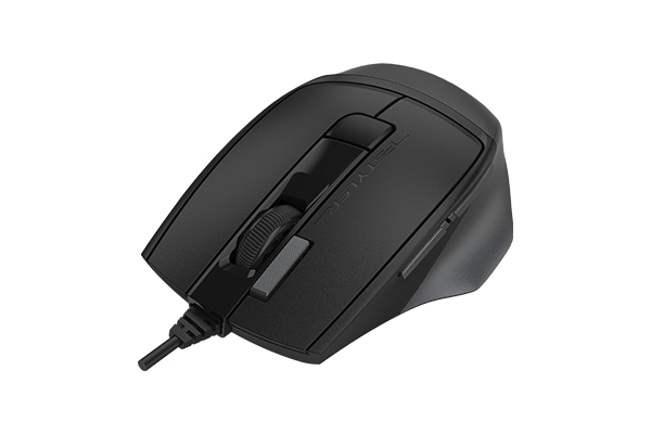 FM45S-AIR GREY FSTYLER WIRED SILENT CLICK MOUSE - Image 2