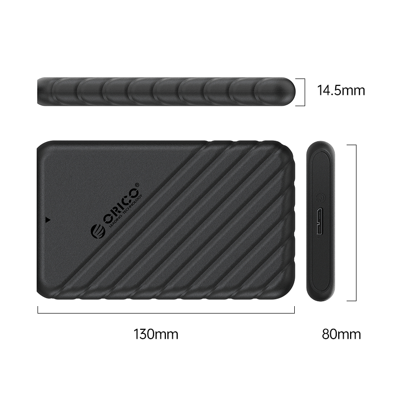 ORICO 25PW1 2.5 Inch Hard Drive Enclosure USB3.0 CABLE - Image 2