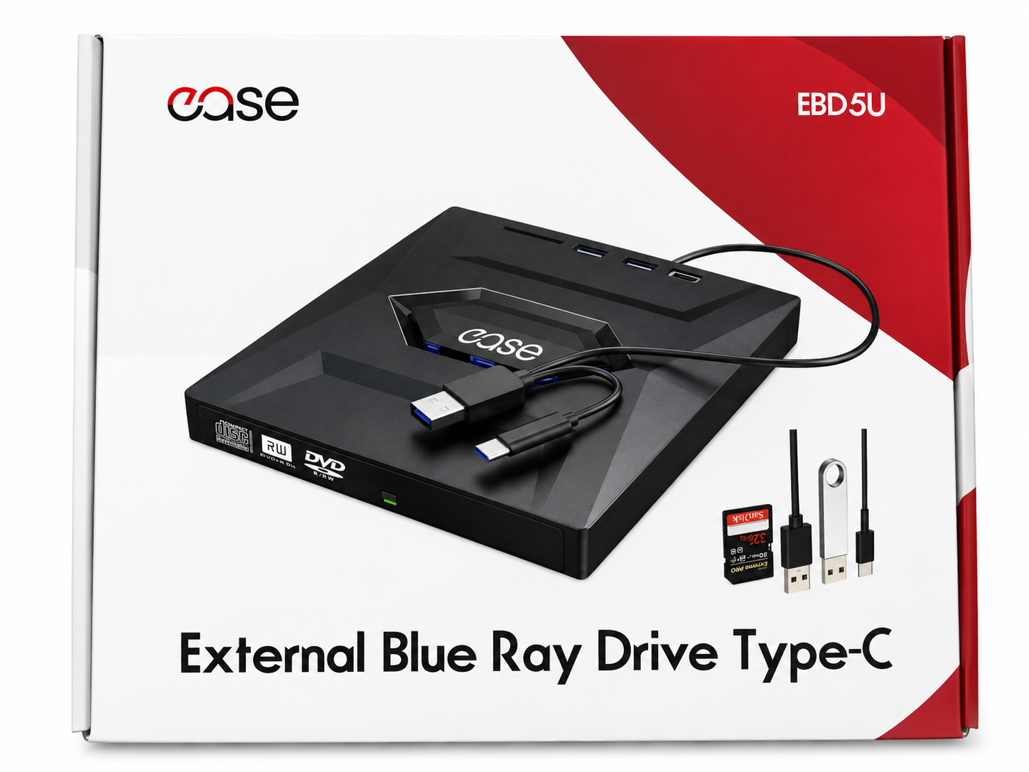 EASE External Blue Ray Drive Type-C - Image 2