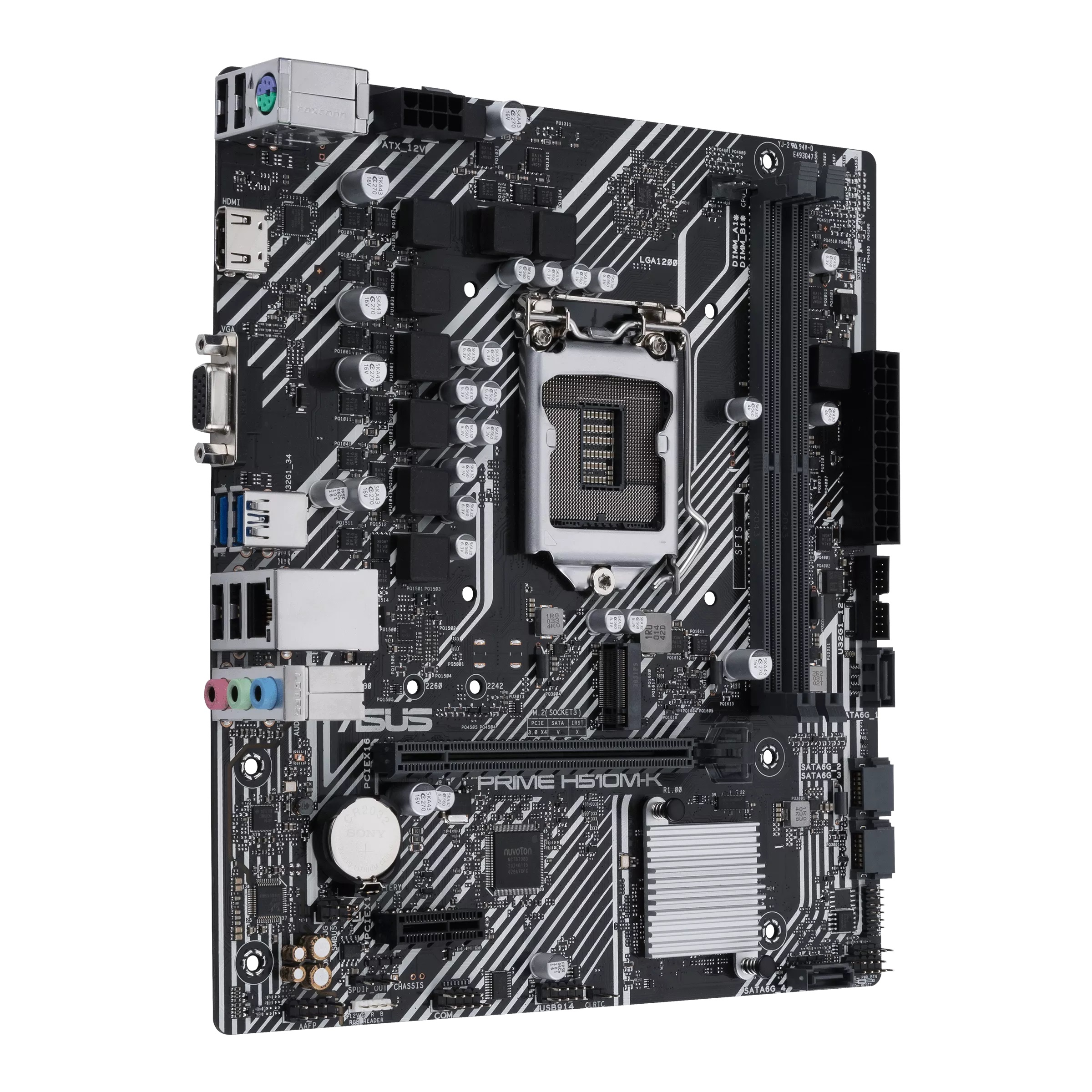 ASUS PRIME H510M-K (LGA 1200) Micro ATX Motherboard - Image 2