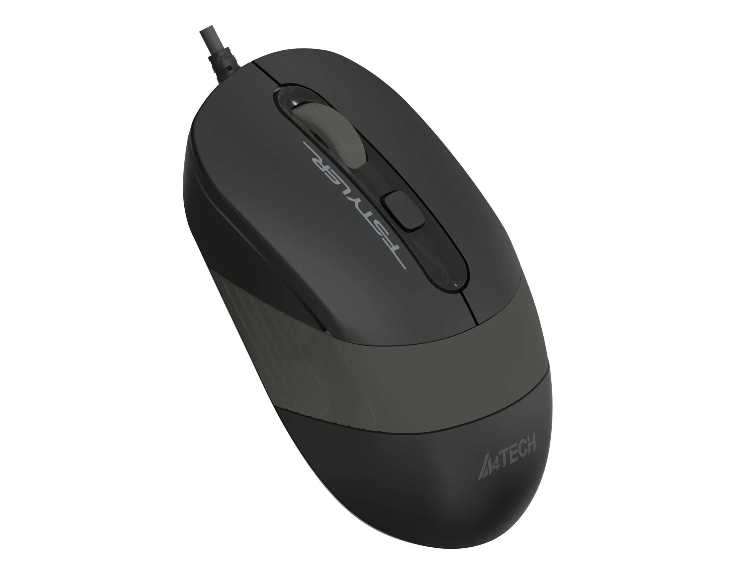 A4TECH FM10S USB GERY FSTYLER WIRED SILENT MOUSE - Image 2