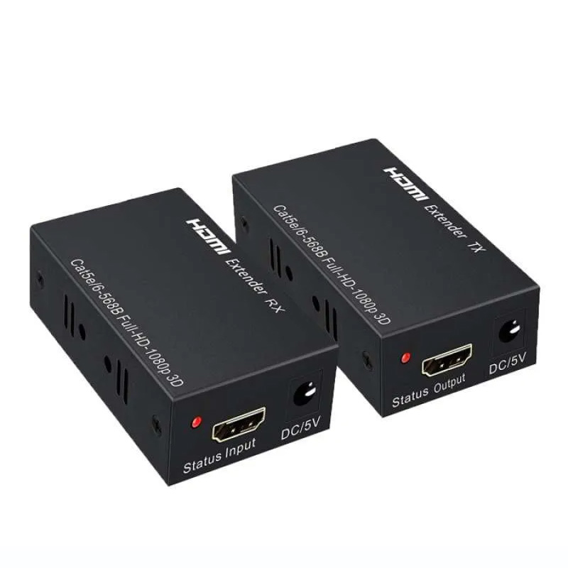 HDMI Range Extender with Single LAN – 60m Reach - Image 2