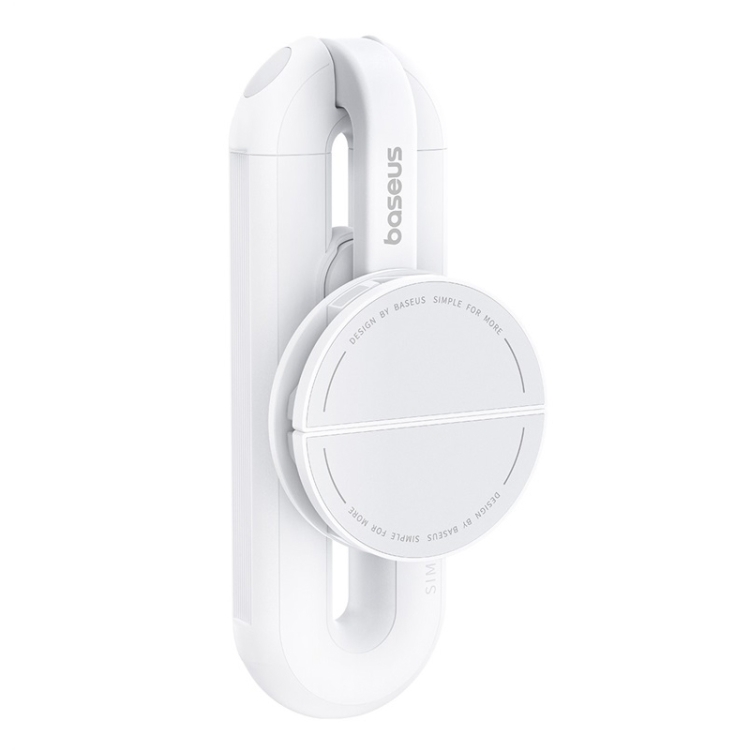 Baseus TechShot Series Dual-Support Phone Selfie Stick Moon White B10578300211-00 - Image 2
