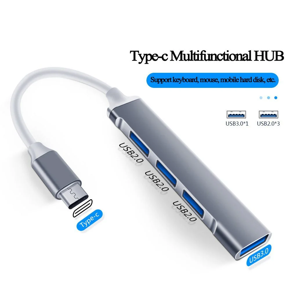 TYPE C TO 4 USB Port HUB - Image 2