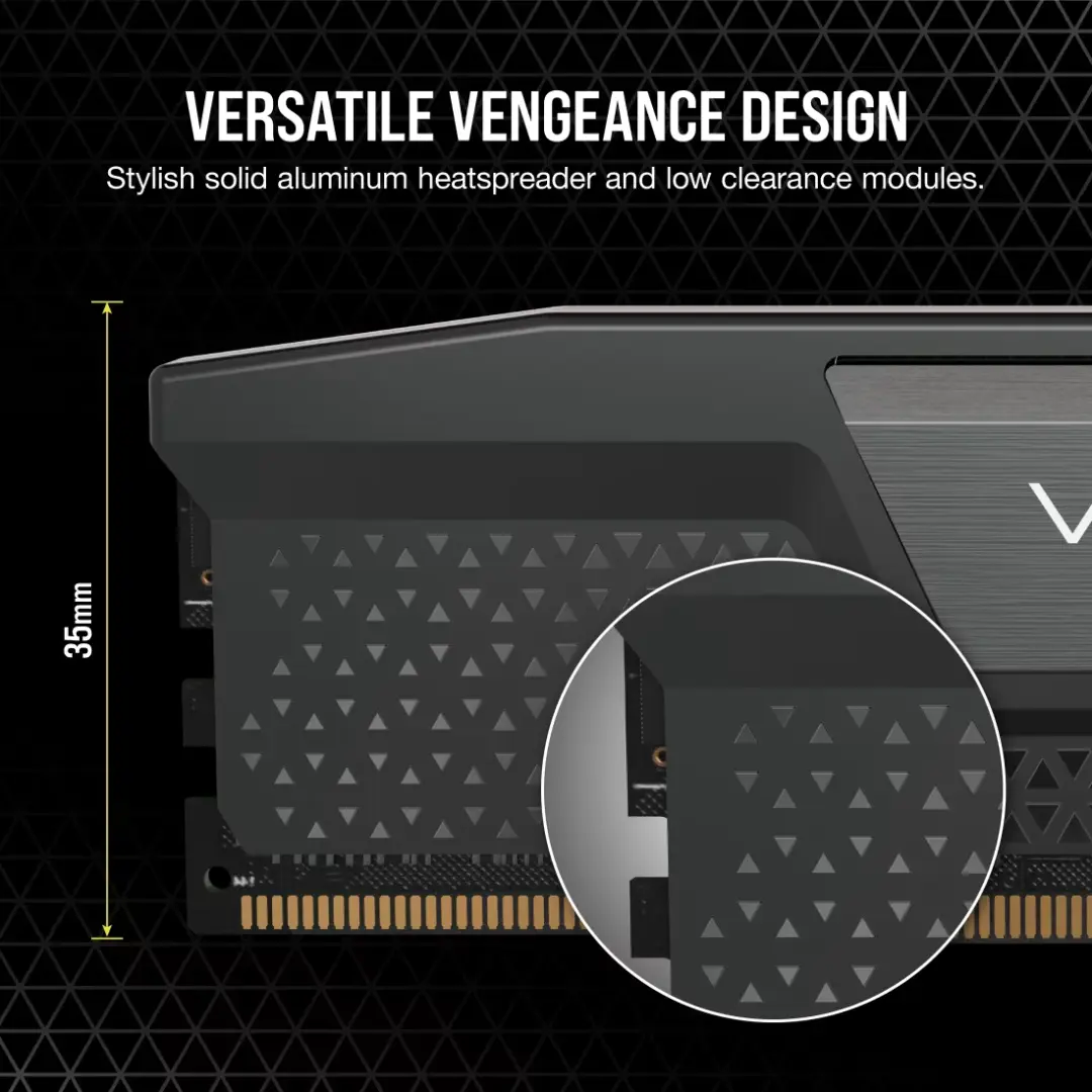 corsair vengeance 16gb 1x16gb ddr5 5200mhz cl40 desktop ram 83855 2414455 300725064026893