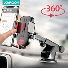 JOYROOM JR-OK3 Car Dashboard Phone Bracket Long Neck Mount – Black - Image 2