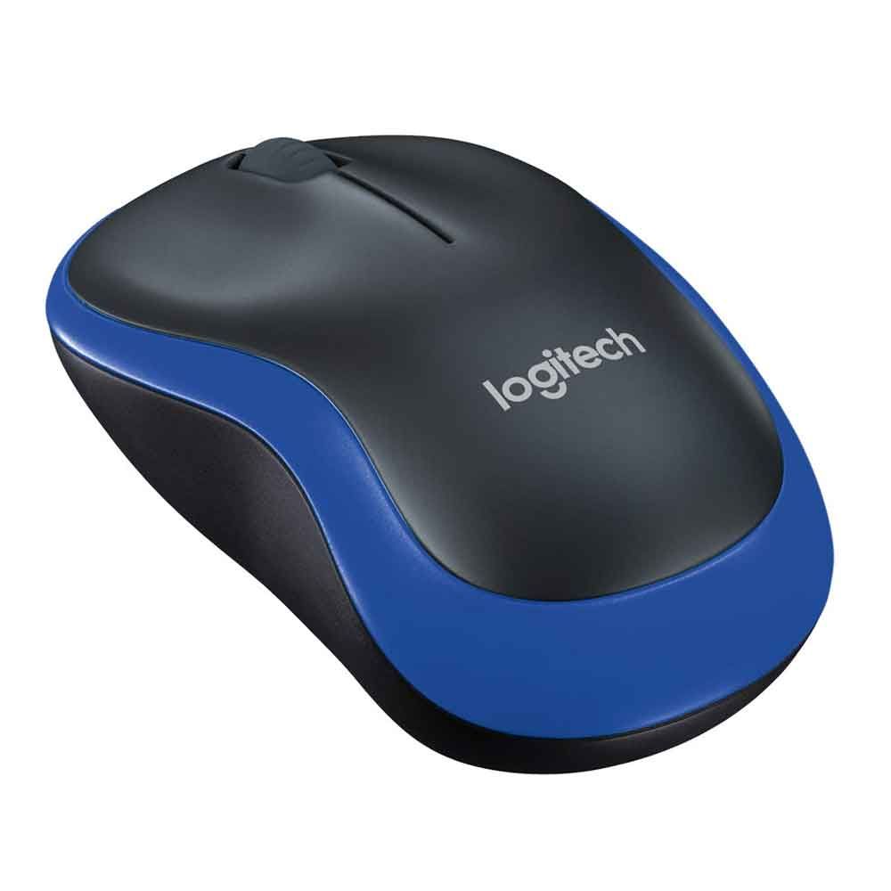 Logitech Wireless Mouse M185 Plug-and-play wireless (Blue) - Image 2