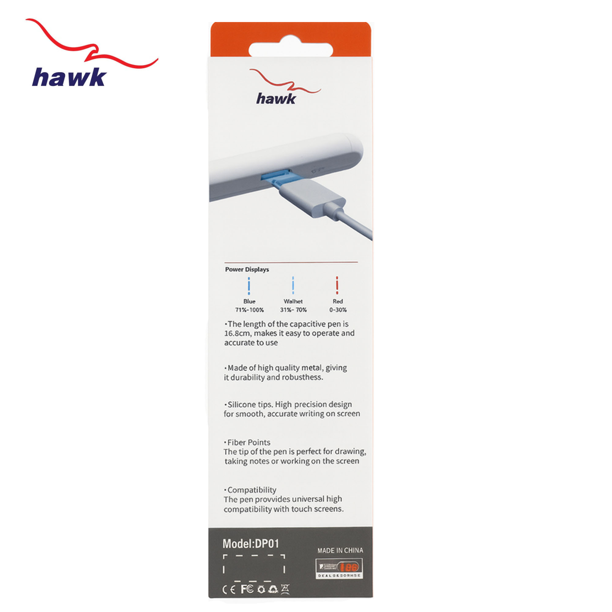 HAWK DP01 Universal Magnetic Stylus Pen for Android, OS & Windows Devices15 - Image 2