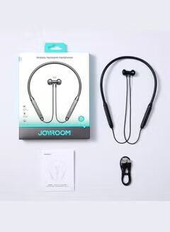 JOYROOM JR-D8 Wireless Neckband Headphones-Black - Image 2