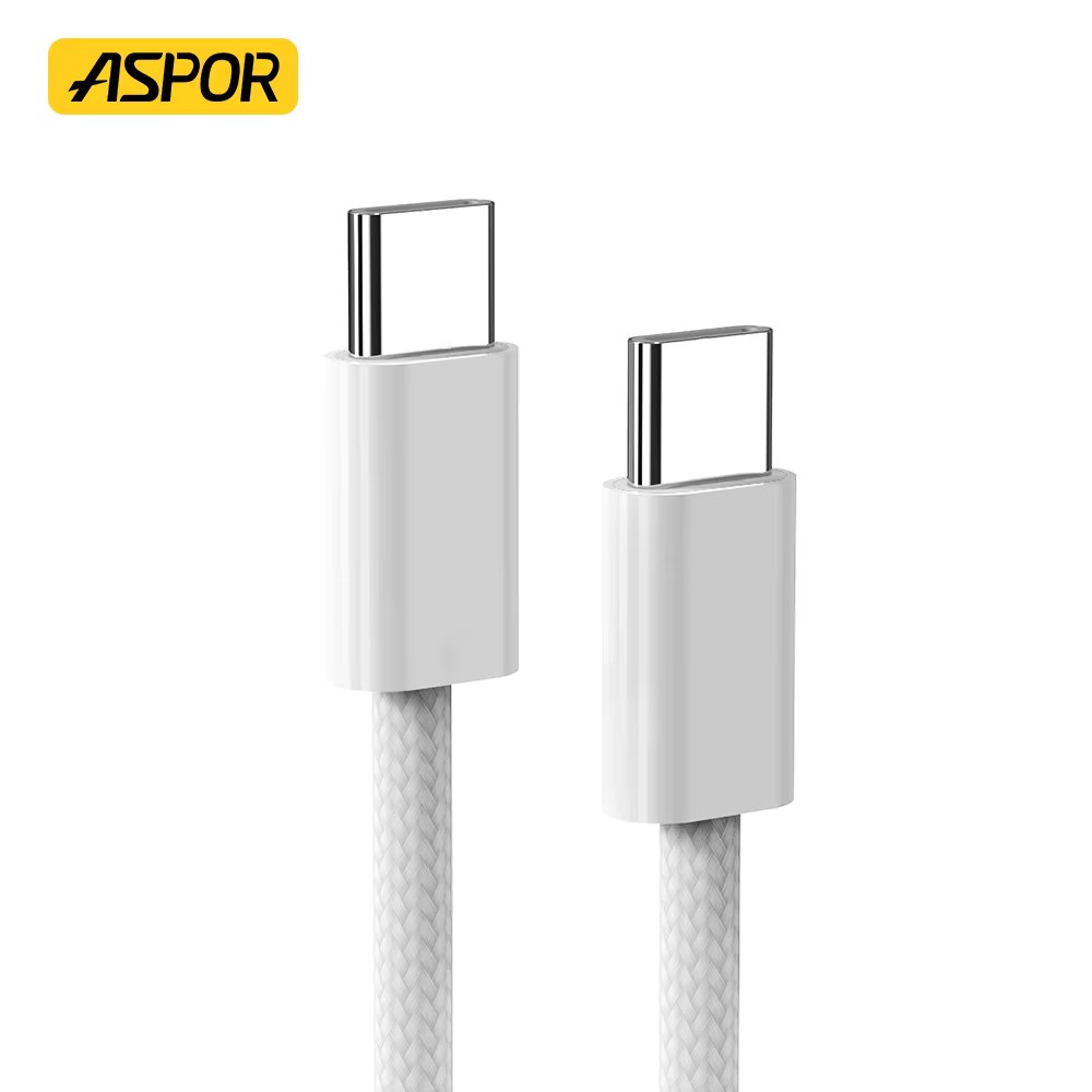 Aspor A108L 100W C-C Supper Fast Charging Cable 2 Meter - Image 2