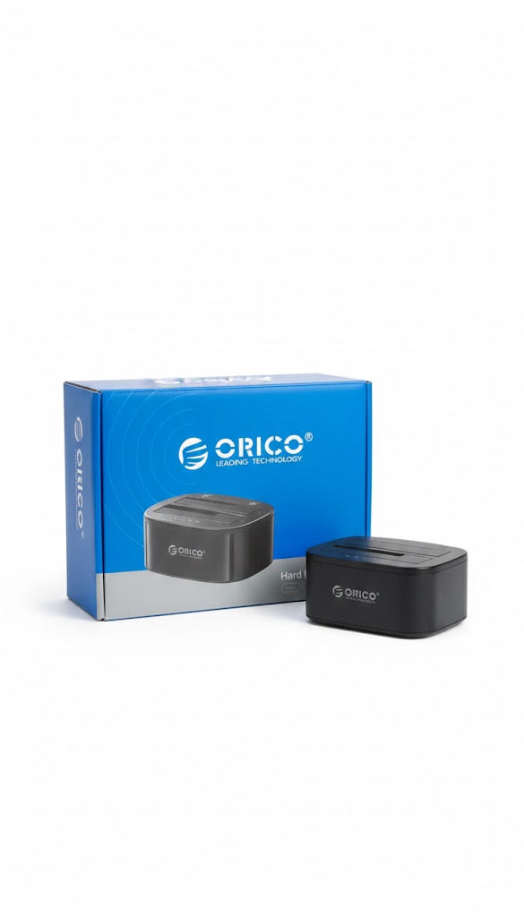 ORICO 6228US3-C 2.5″/3.5″ SATA HDD/SSD Dual-bay Dock with Offline Clone Function - Image 2
