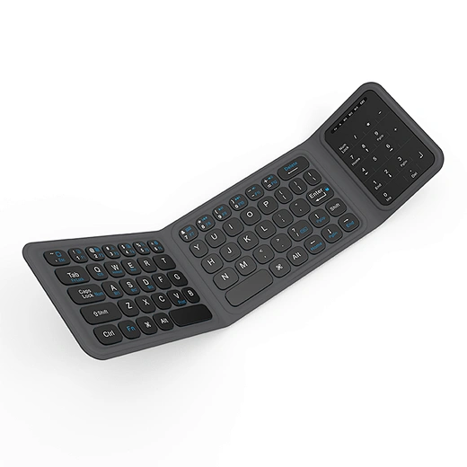 WIWU FMK-05 Foldable Wireless Keyboard Grey - Image 2