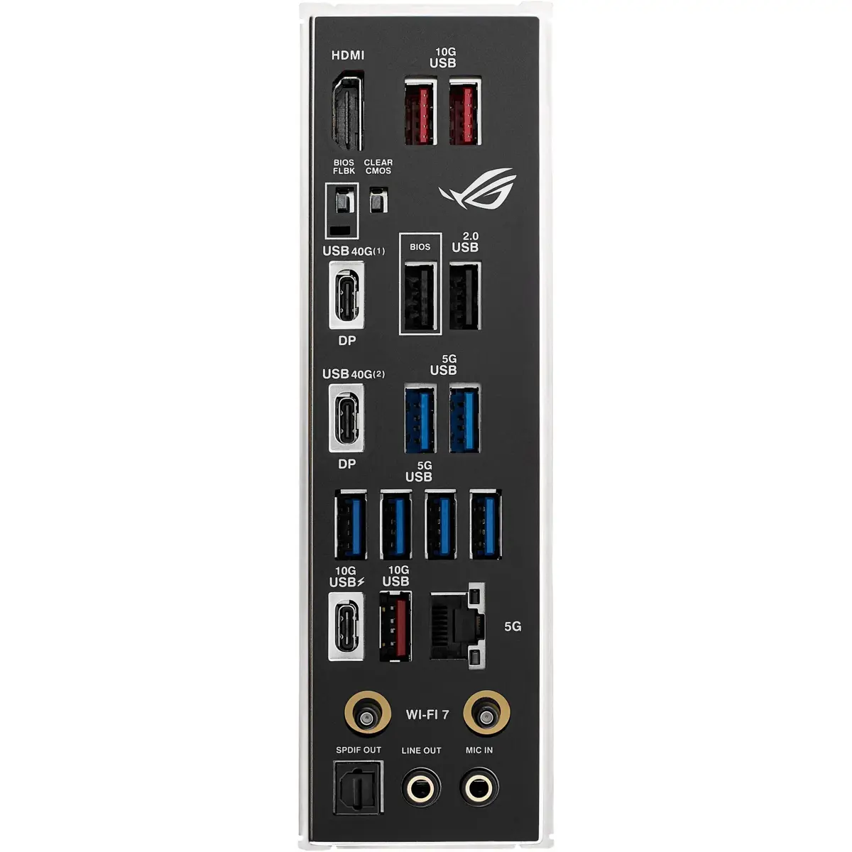 Asus ROG STRIX X870E-H Gaming Wifi7 AMD AM5 ATX Motherboard with DDR5 AEMP, WiFi 7 - Image 2