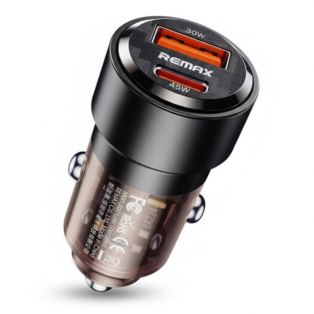 REMAX RCC360 Walking Series 75W PD+QC 1C+1A Fast Car Charger - Image 2