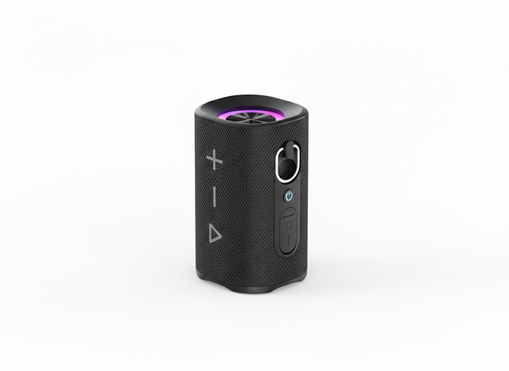 Aspor A679 Tws Wireless Bluetooth Speaker Mini Portable Music Player with RGB - Image 2