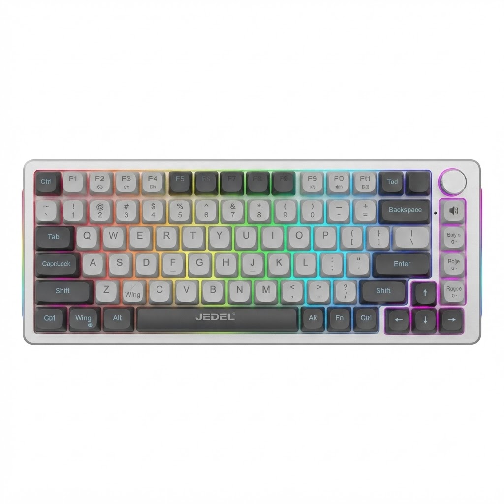 JEDEL K512 RGB Wired Gaming Keyboard - Image 2