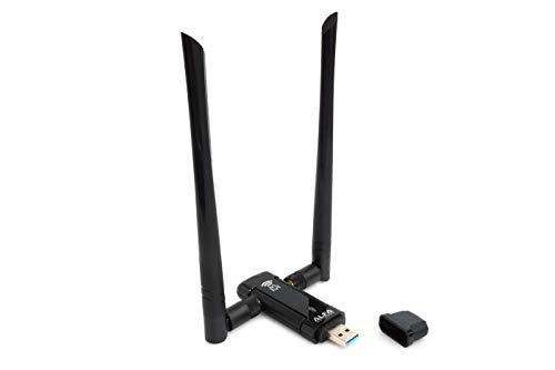 Alfa W136 Dual Antenna 300MB WiFi USB Adapter - Image 2