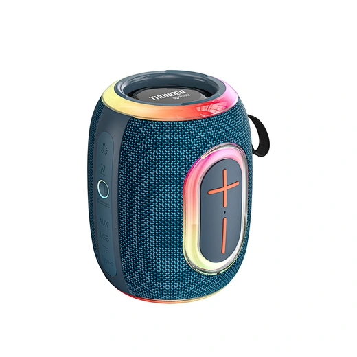 WIWU H9 Thunder Wireless Speaker neon lighting Five playback modes Blue - Image 2