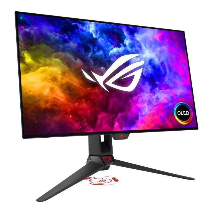 ASUS ROG Swift OLED PG27AQDM 240Hz 1440p OLED 0.03ms G-SYNC Gaming Monitor - Image 2