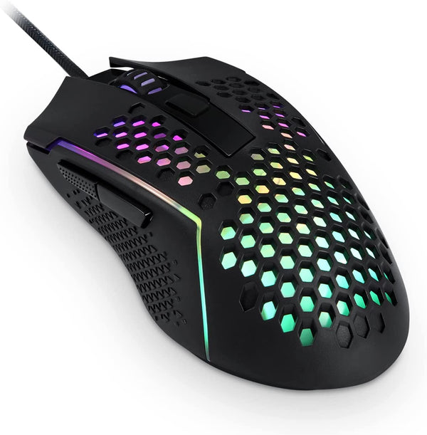 Redragon M987-K REAPING Lightweight Gaming Mouse, 12400 DPI (Black)