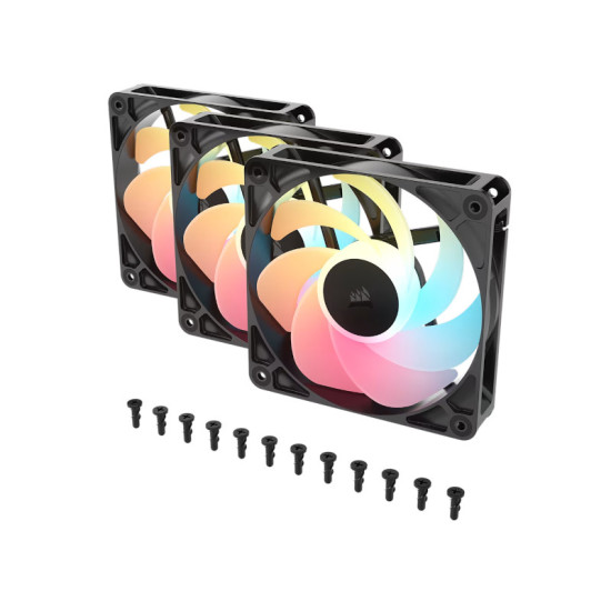 RS120-R ARGB 120mm PWM Reverse Fans Triple Pack - Image 2