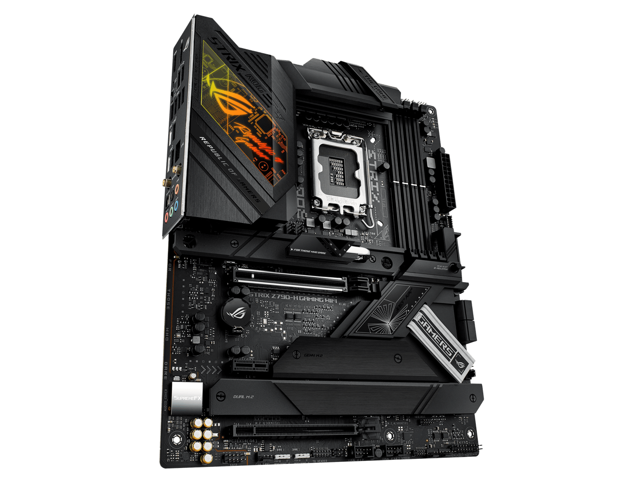ASUS ROG STRIX Z790-H GAMING WIFI LGA 1700 ATX Motherboard - Image 2