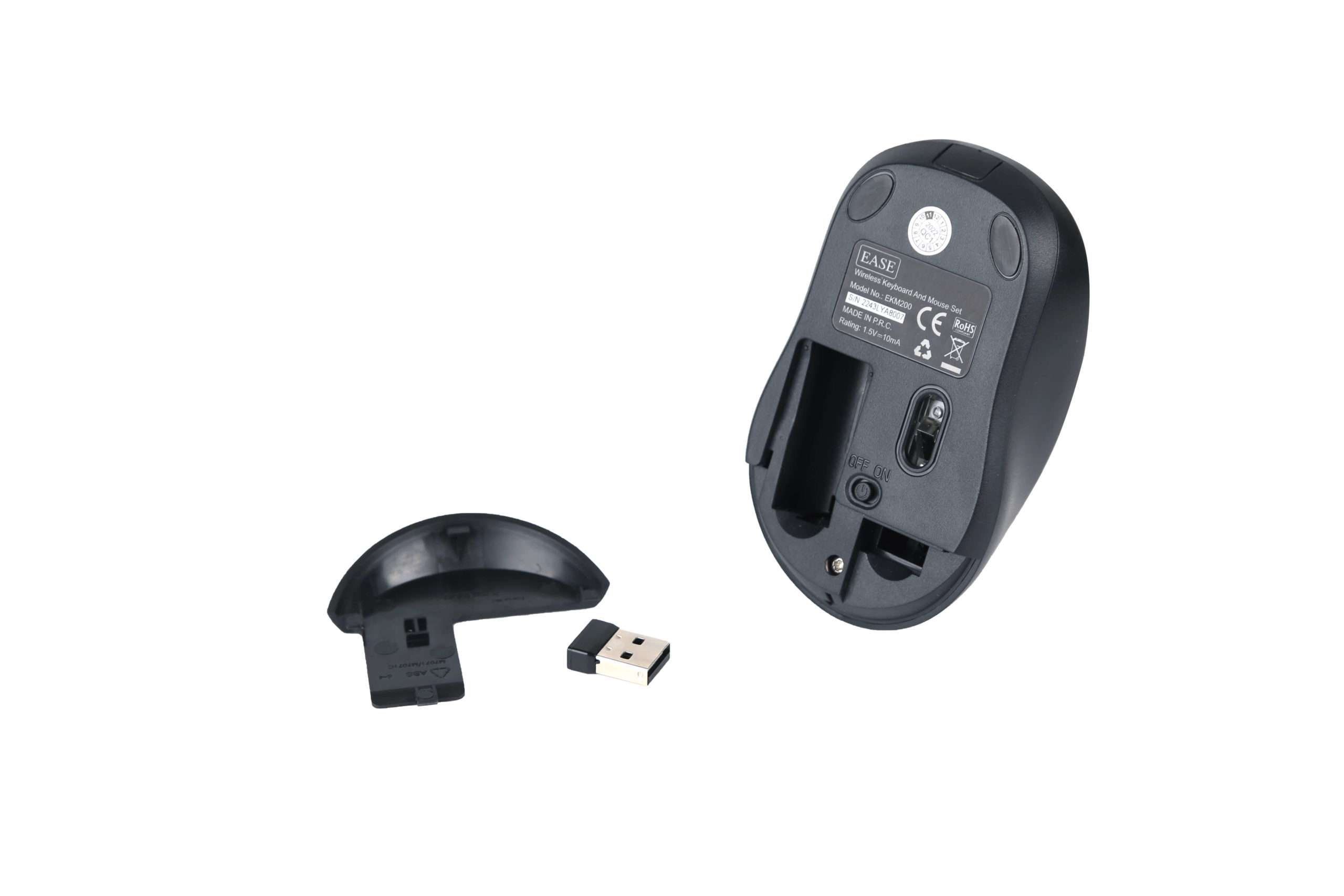 EASE EKM200 Wireless Keyboard and Mouse Combo - Image 2
