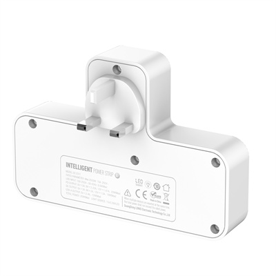 LDNIO SC2311 2 AC Outlets Portable Extension Power Socket - Image 2