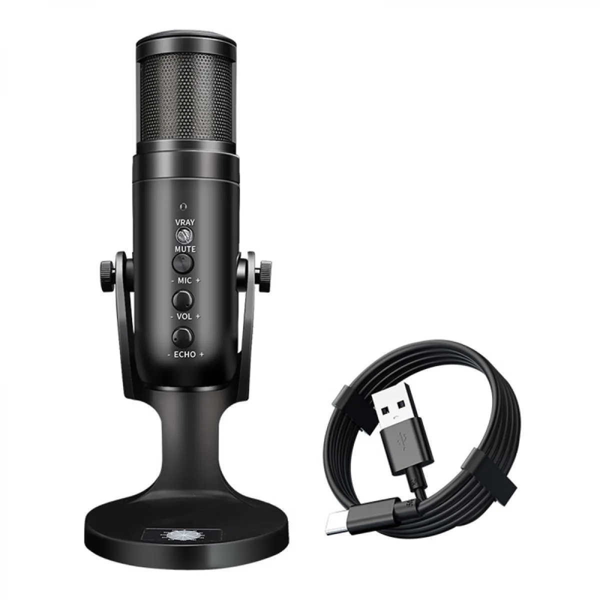 Jmary MC-PW9 RGB Professional USB Condenser Microphone - Image 2