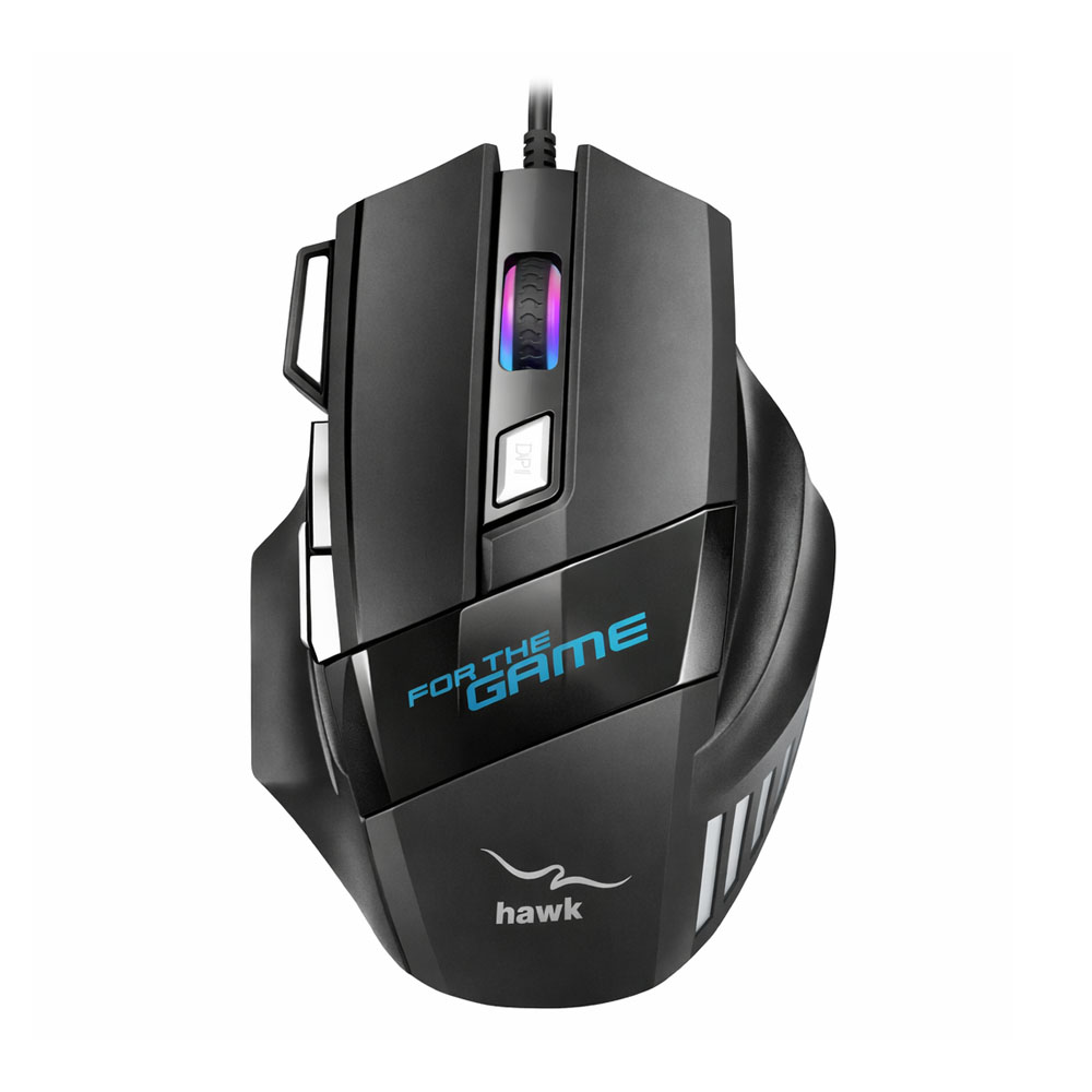 HAWK HK05 PowerGrip 7D RGB Wired Gaming Mouse - Image 2