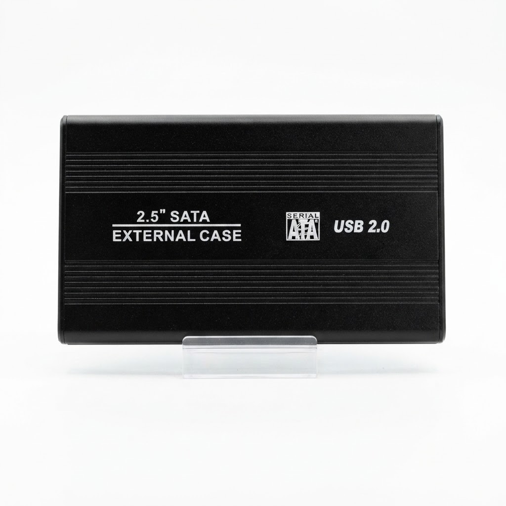 USB 2.0 2.5 Inch SATA HDD/SSD External Hard Drive Case with metal body - Image 2