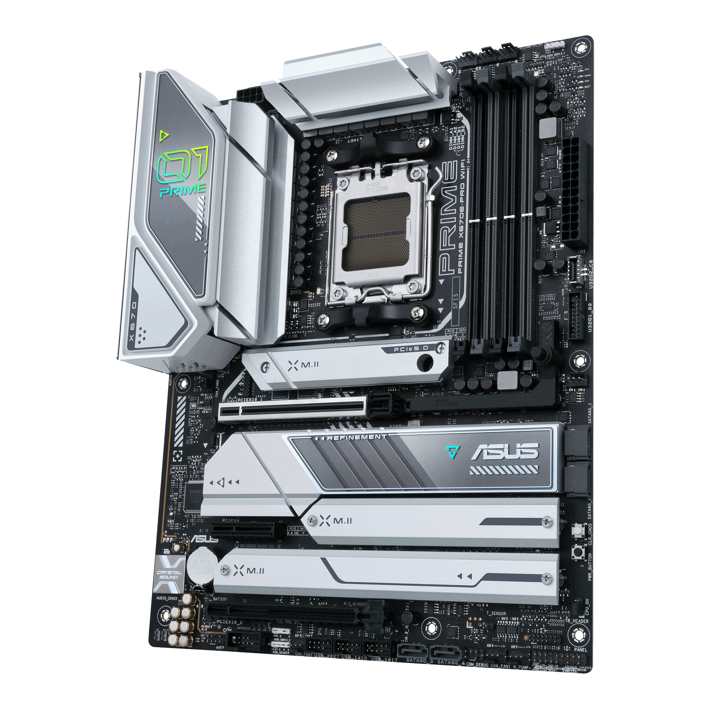 ASUS PRIME X670E-PRO WIFI-CSM MOTHERBOARD - Image 2