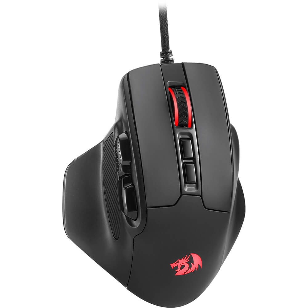Redragon M806 BULLSEYE Wired RGB Gaming Mouse (Black)