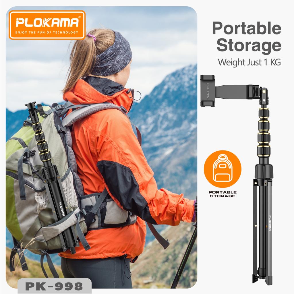 Plokama PK-998 All in One With Remote Tripod Stand - Image 2