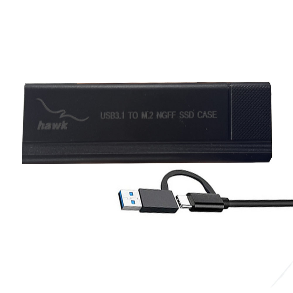 HAWK USB3.1 TO NGFF SSD M.2 CASE - Image 2