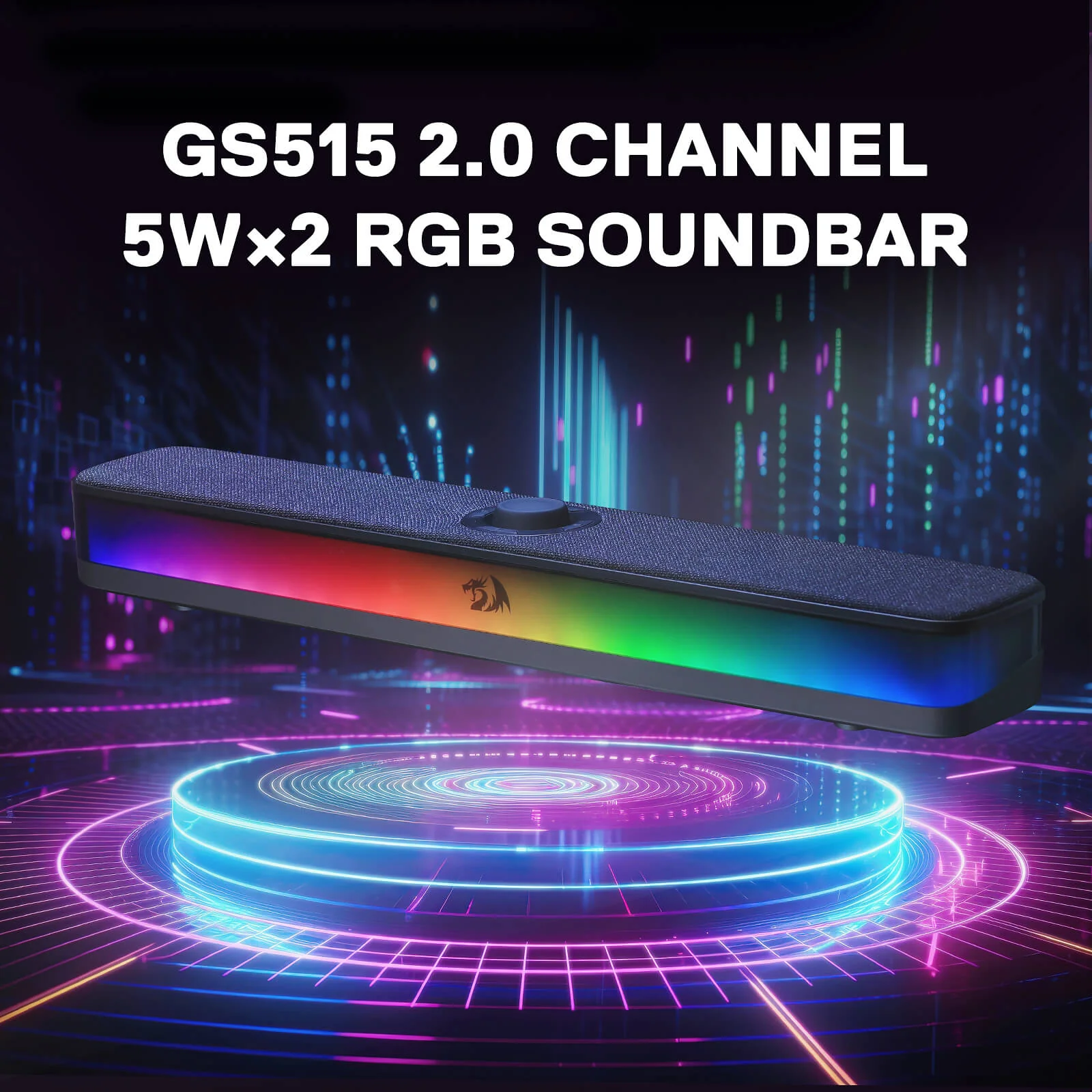 Redragon GS515 NEO RGB Soundbar Speakers