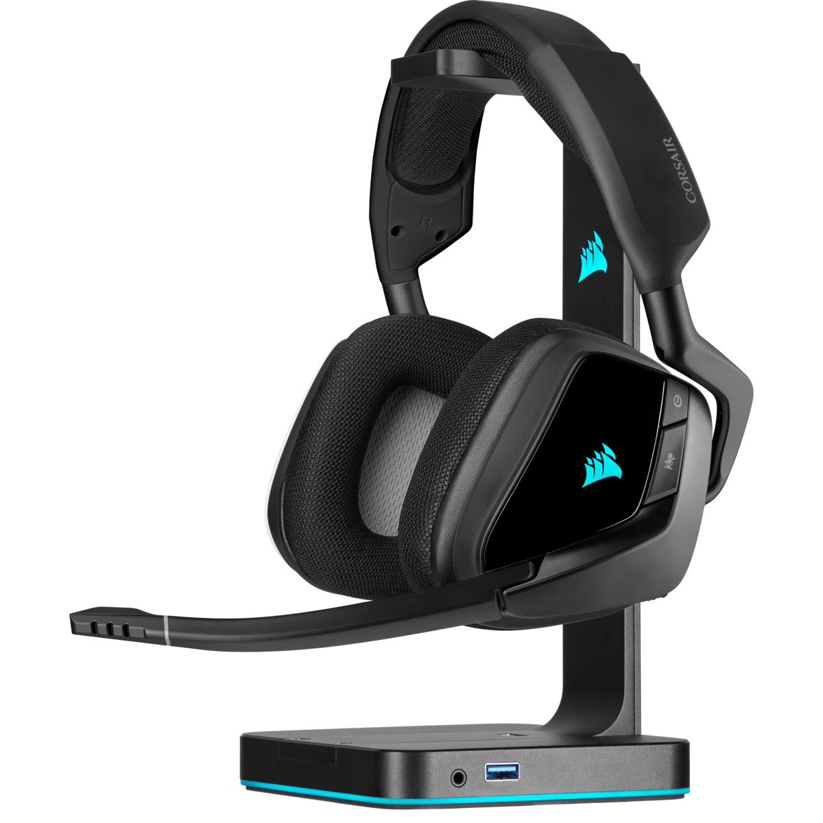 Corsair VOID RGB ELITE Wireless Premium Gaming Headset with 7.1 Surround Sound — Carbon - Image 11