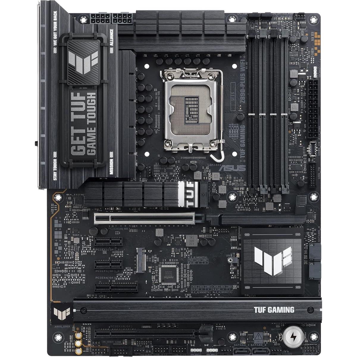 Asus Tuf Gaming Z890-Plus Wifi Z890 LGA 1851 ATX Motherboard, Intel Core Ultra Series 2 Ready, Advanced AI - Image 3