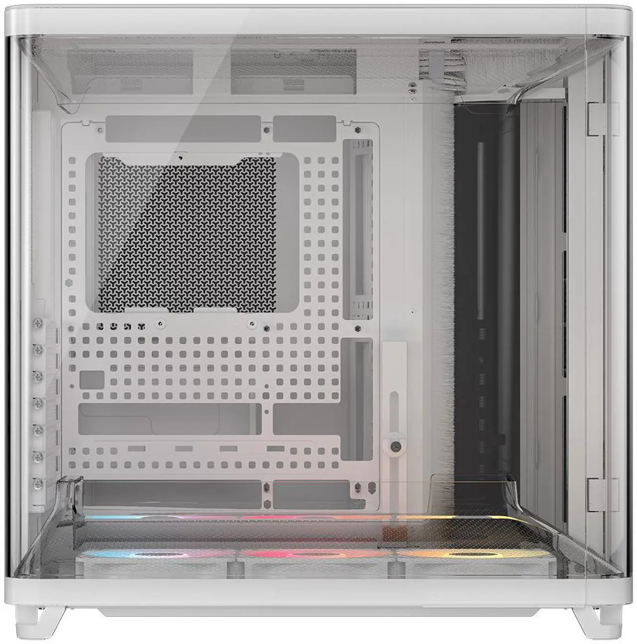 AIR 5400 RS-R ARGB Triple Chamber Mid-Tower PC Case – White - Image 3