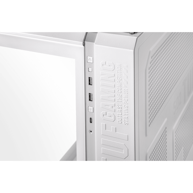 Asus TUF GT502 Gaming ATX Mid Tower Gaming Case-White